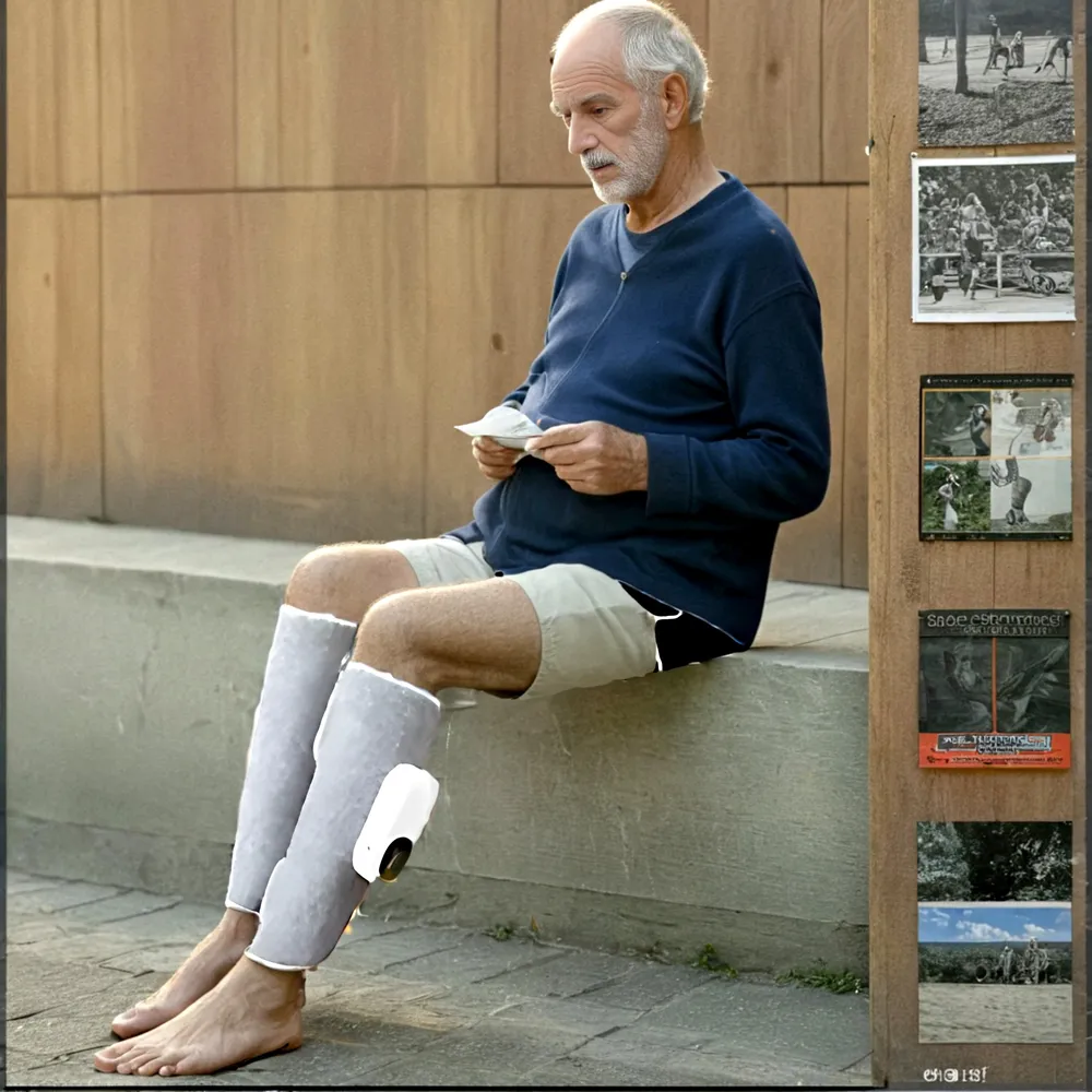 מומלץ !גרב עיסוי וחימום לשיפור מחזור הדם והרפיית השריר 140 שח